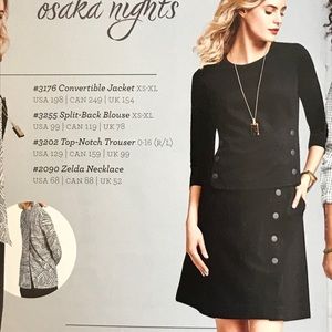 CAbi Utility Skirt, NWOT, 16, Black, Mint/perfect condition (no issues)